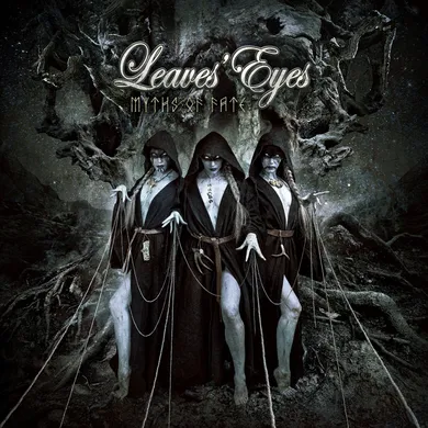 Leaves' Eyes LP - Myths Of Fate (White/Black Marbled Vinyl)