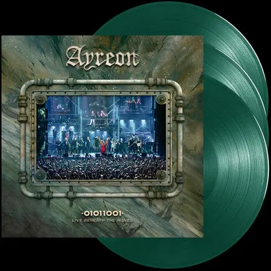 Ayreon LP Vinyl - 01011001 - Live Beneath The Waves - Green (Colv)