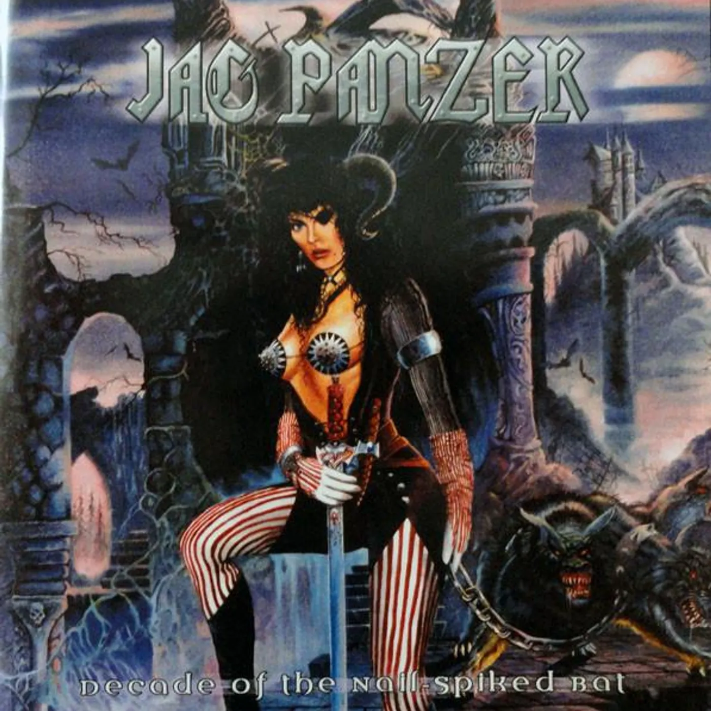Jag Panzer DECADE OF THE NAIL - SPIKED BAT CD