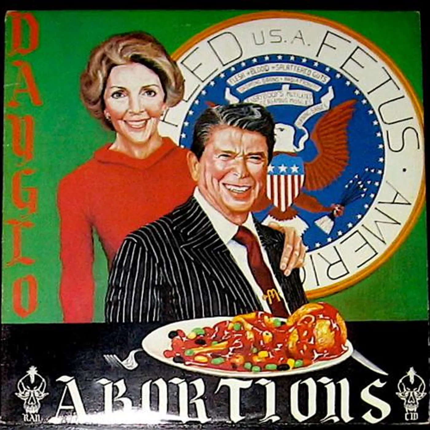 Dayglo Abortions FEED US A FETUS (DELUXE/GATEFOLD) Vinyl Record