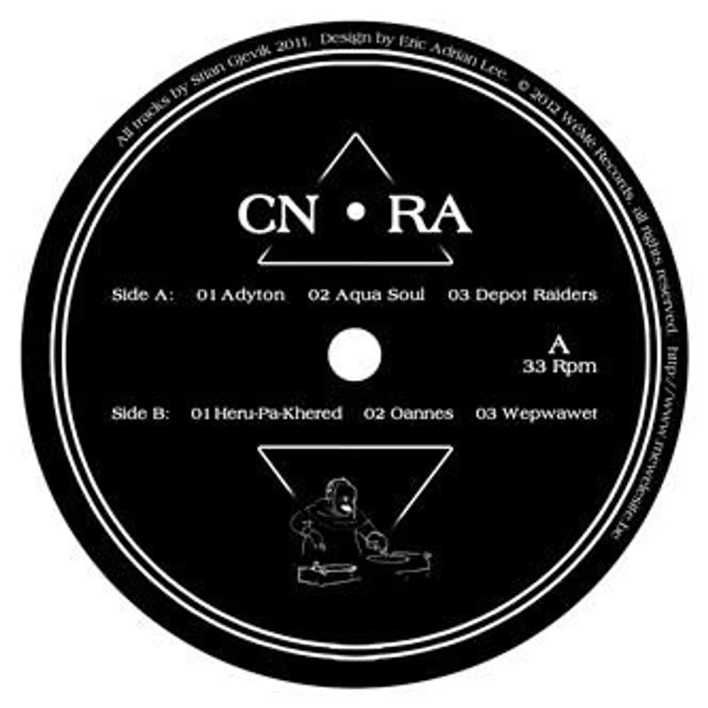 CN RA Vinyl Record - UK Release