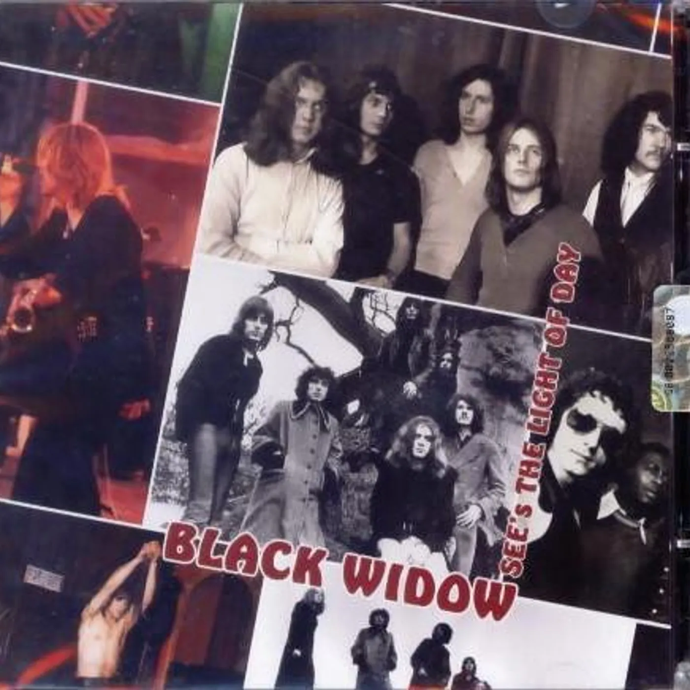 Black Widow SEE'S THE LIGHT OF DAY Vinyl Record - Holland Release