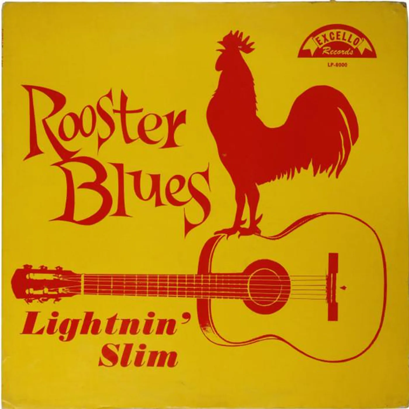 Lightnin' Slim ROOSTER BLUES Vinyl Record