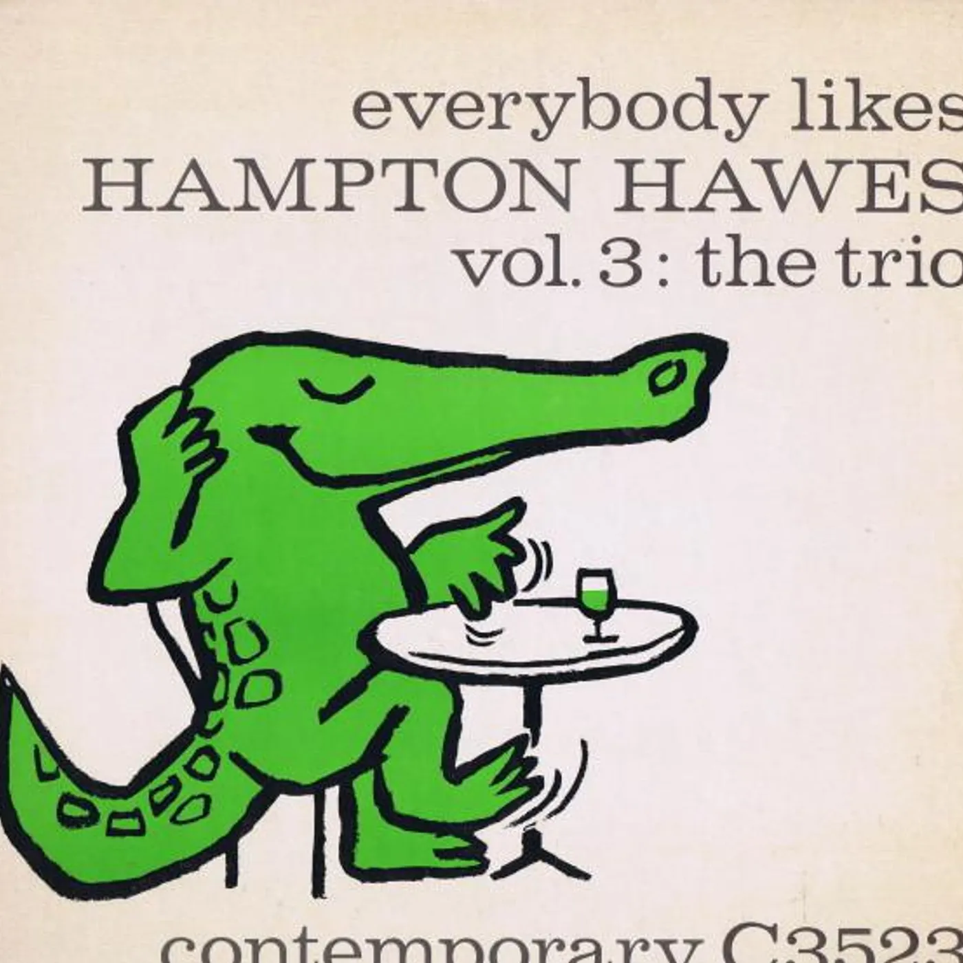 EVERYBODY LIKES HAMPTON HAWES VOL 3: THE TRIO CD