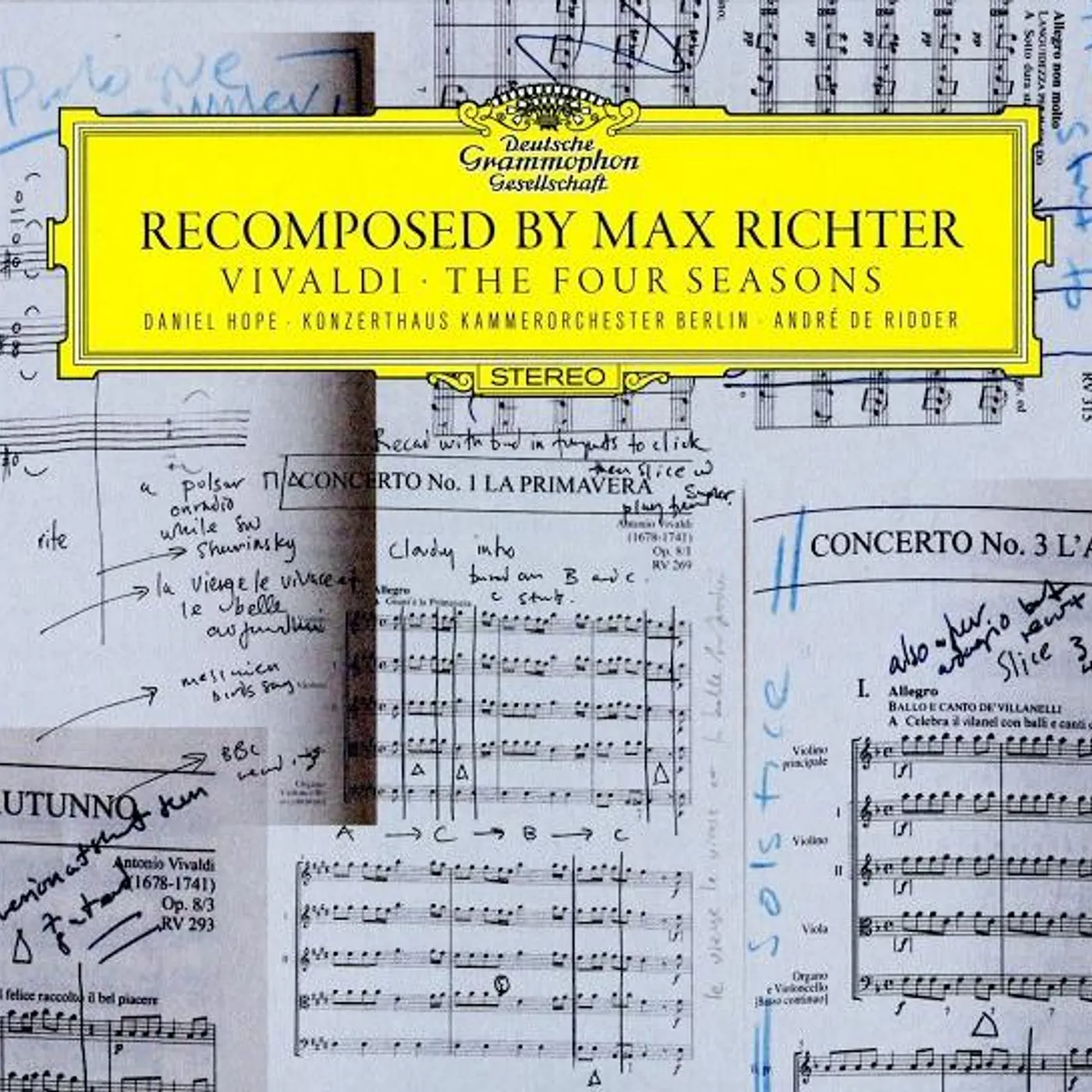 RECOMPOSED BY MAX RICHTER: VIVALDI - THE 4 SEASONS CD