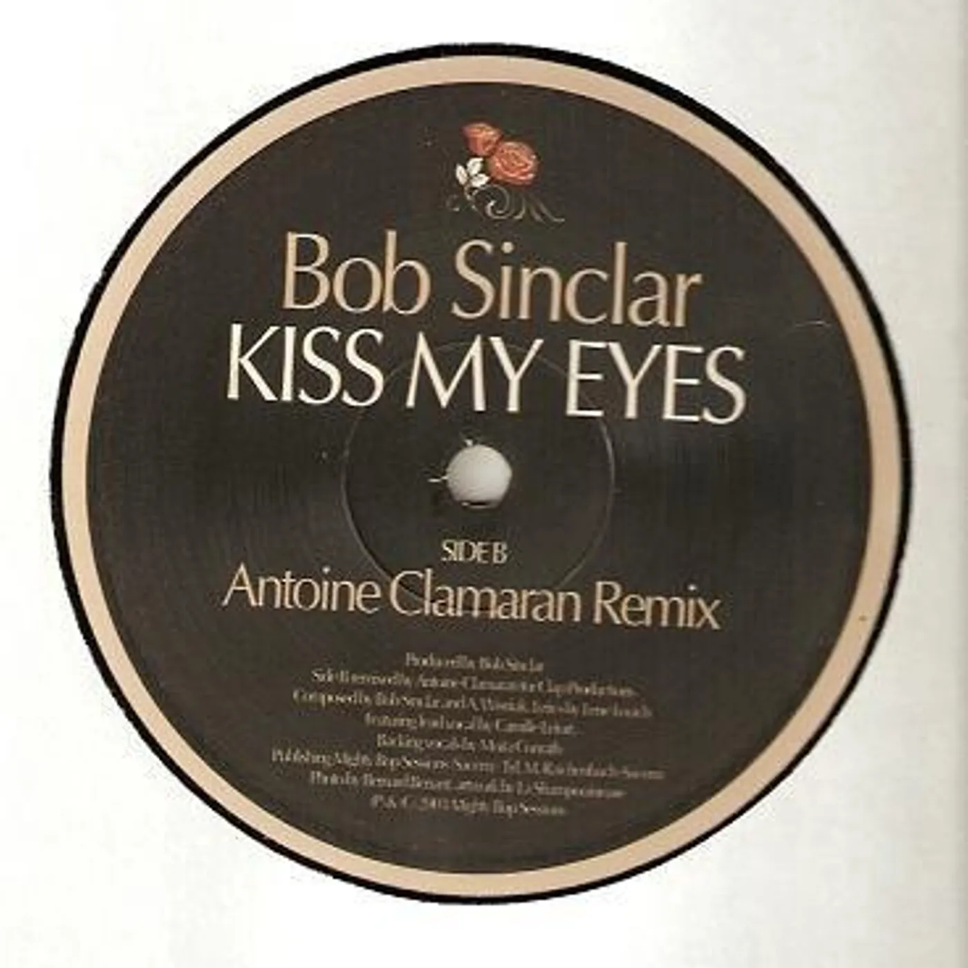 Bob Sinclar KISS MY EYES Vinyl Record - UK Release