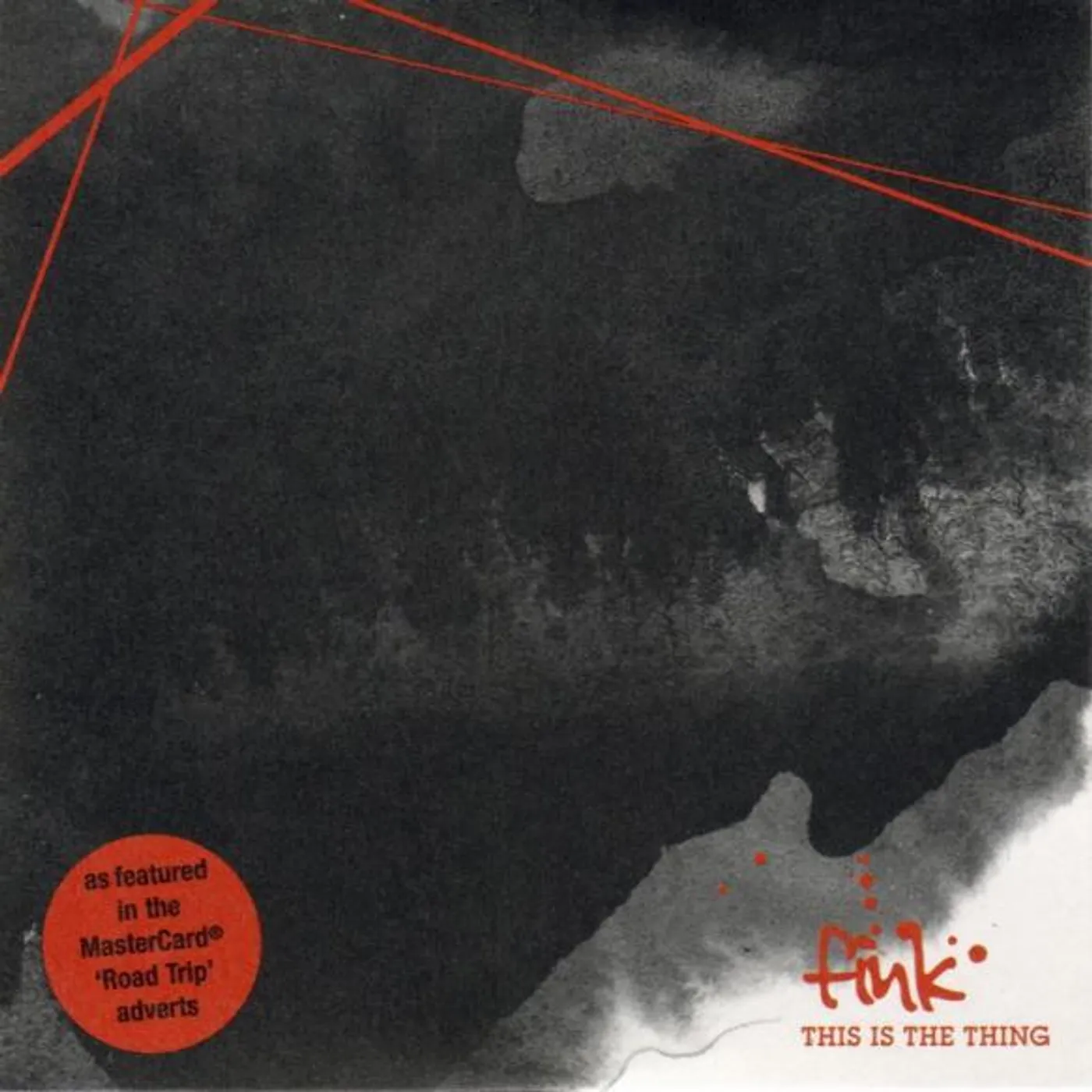 Fink THIS IS THE THING Vinyl Record - UK Release