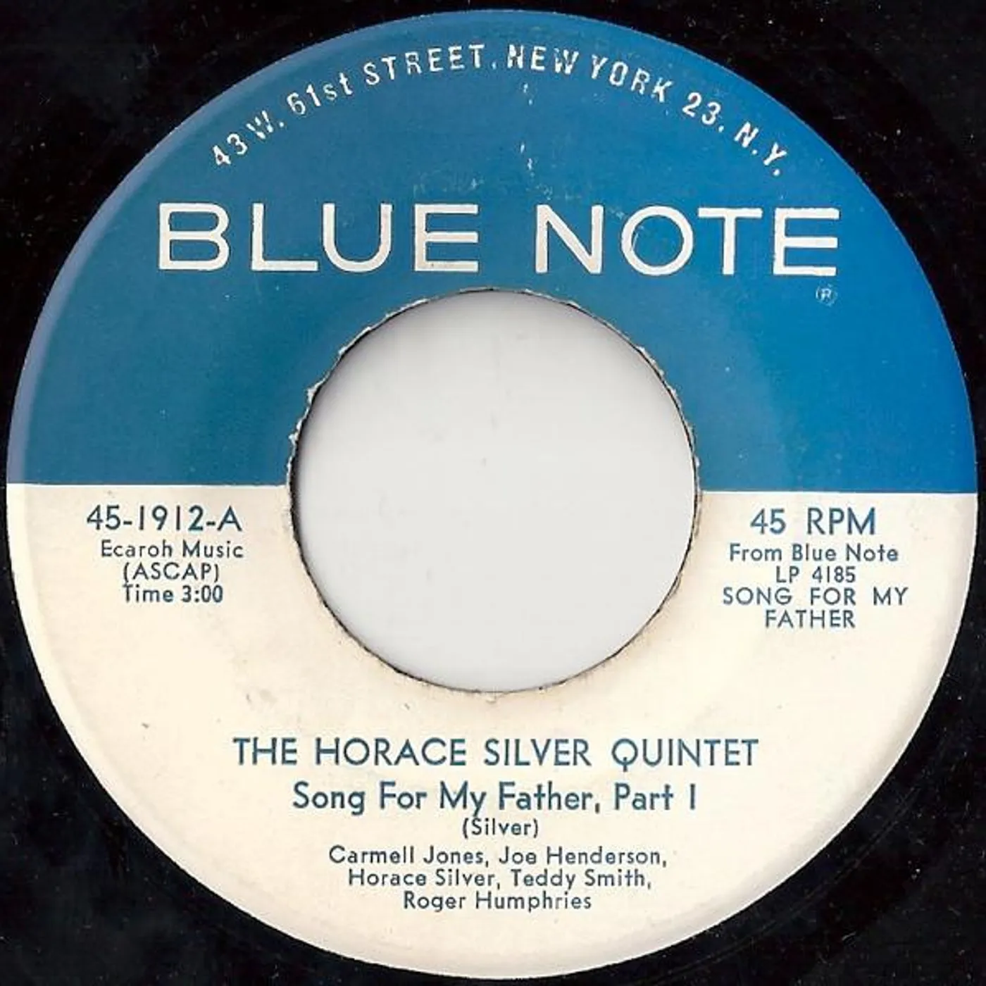 Horace Silver Quintet SONG FOR MY FATHER CD