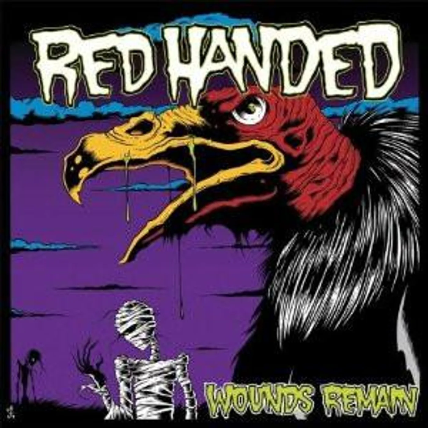 Red Handed Wounds Remain Vinyl Record