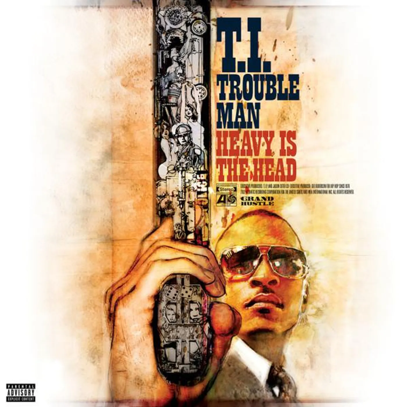 T.I. TROUBLE MAN: HEAVY IS THE HEAD CD