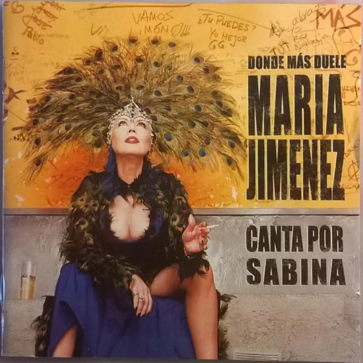 Maria Jimenez DONDE MAS DUELE (CANTA POR SABINA) CD