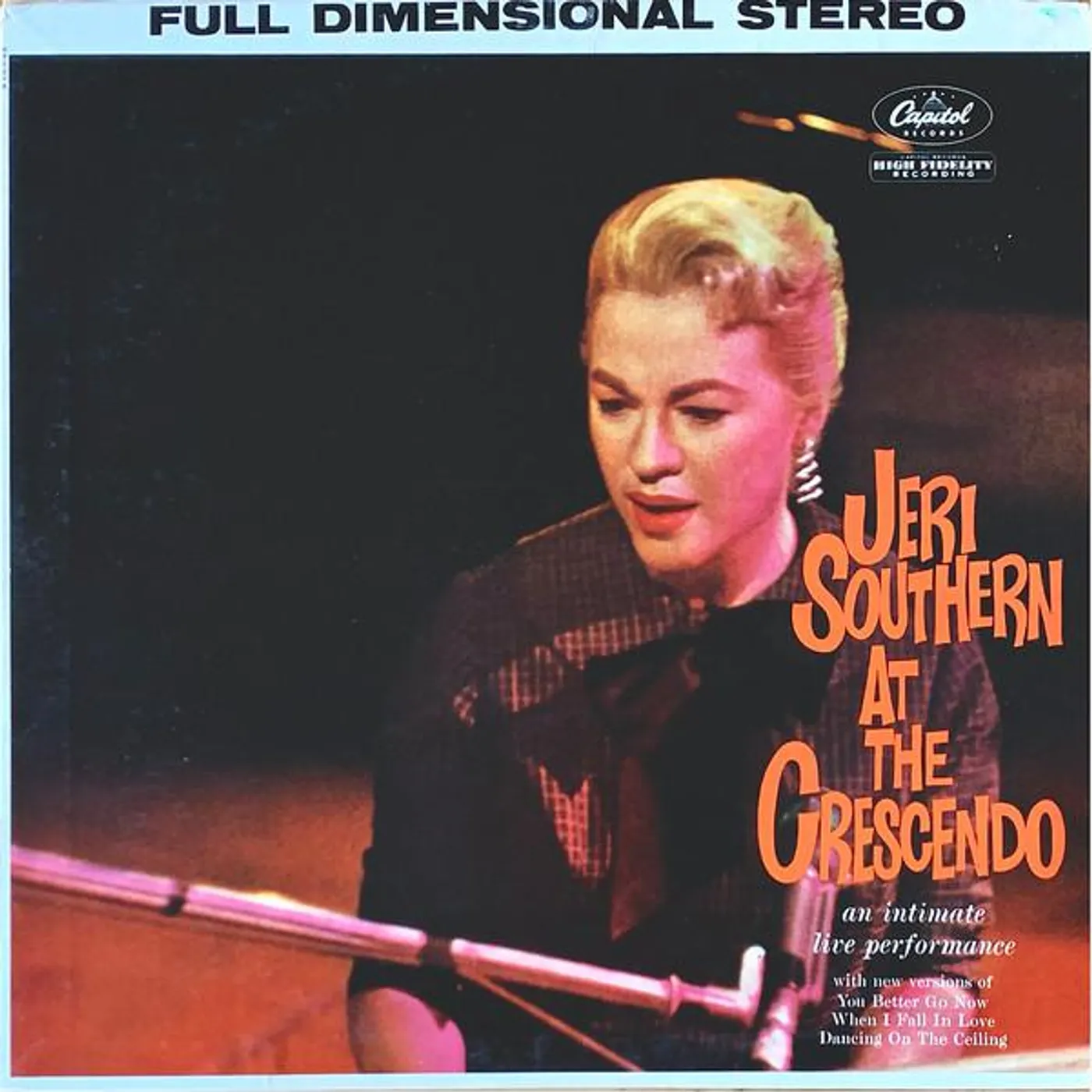 JERI SOUTHERN AT THE CRESCENDO CD