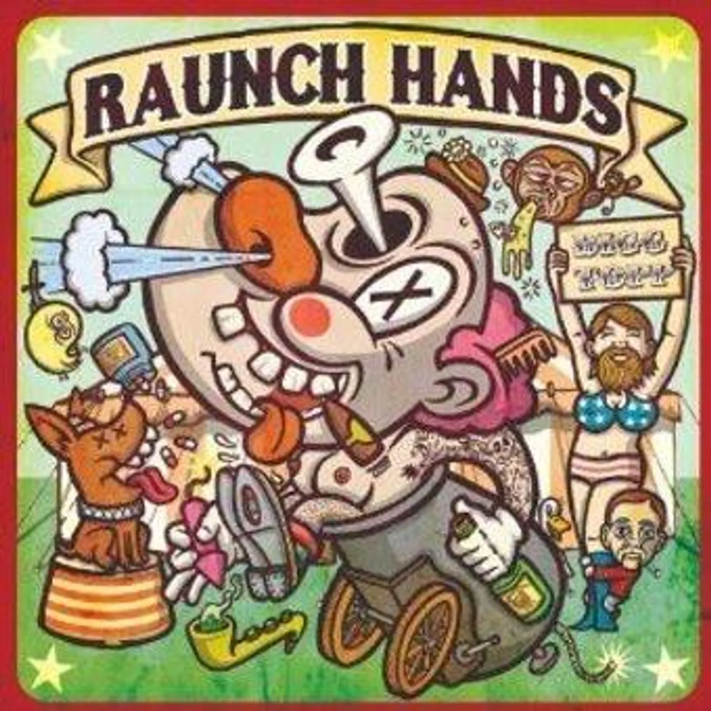 The Raunch Hands BIGG TOPP (GER) Vinyl Record