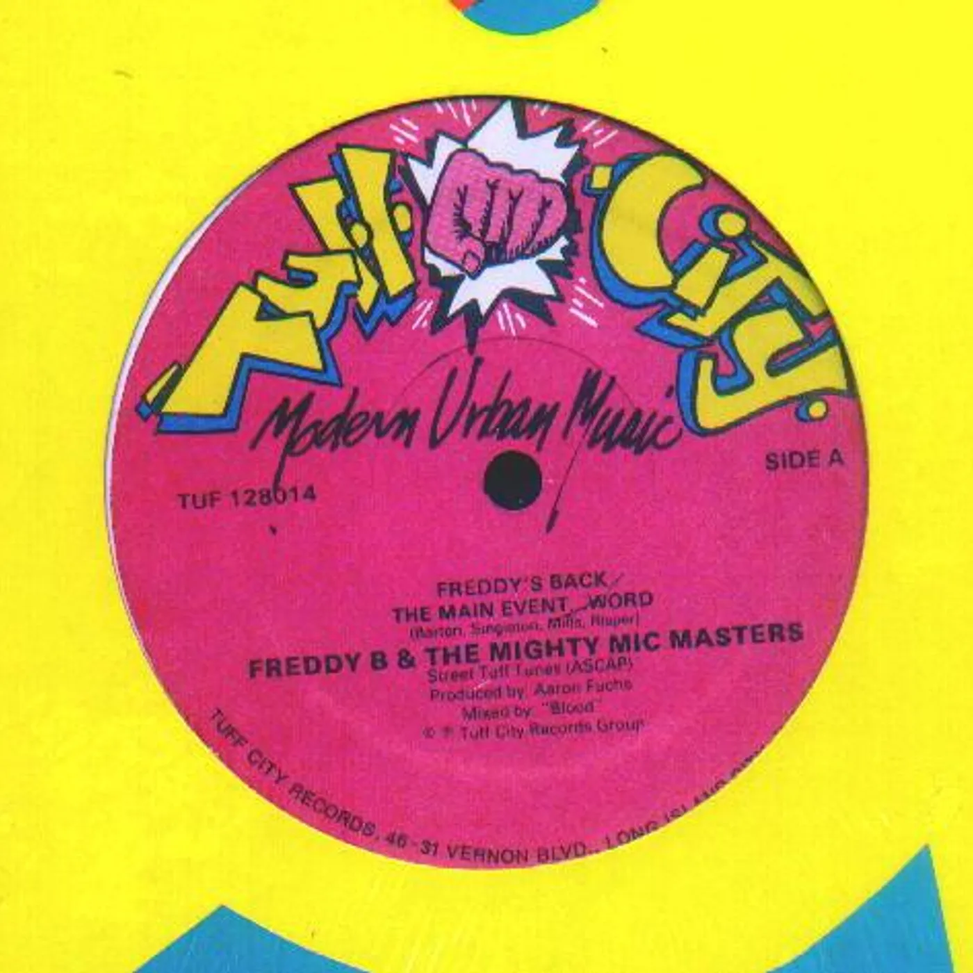 Freddy B & The Mighty Mic Masters MAIN EVENT Vinyl Record