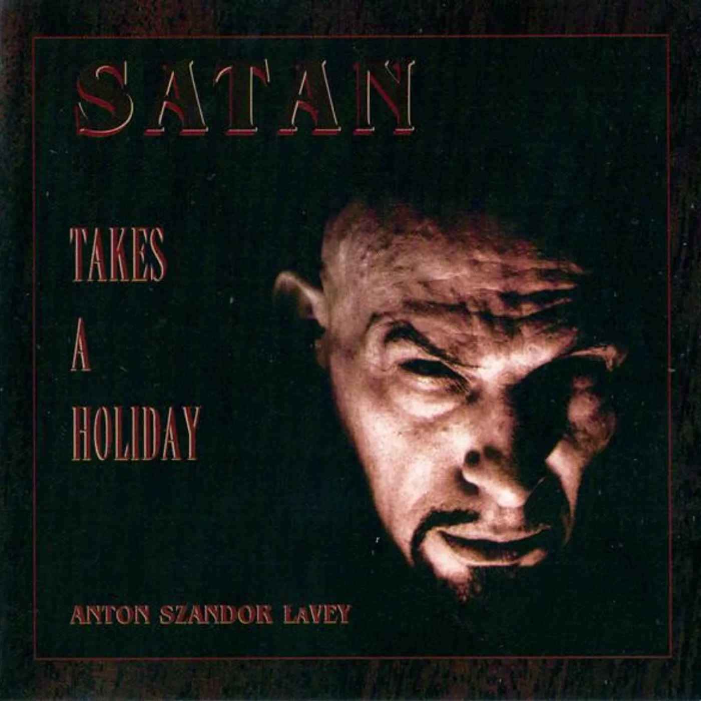 Anton LaVey SATAN TAKES A HOLIDAY (COLOURED VINYL) Vinyl Record