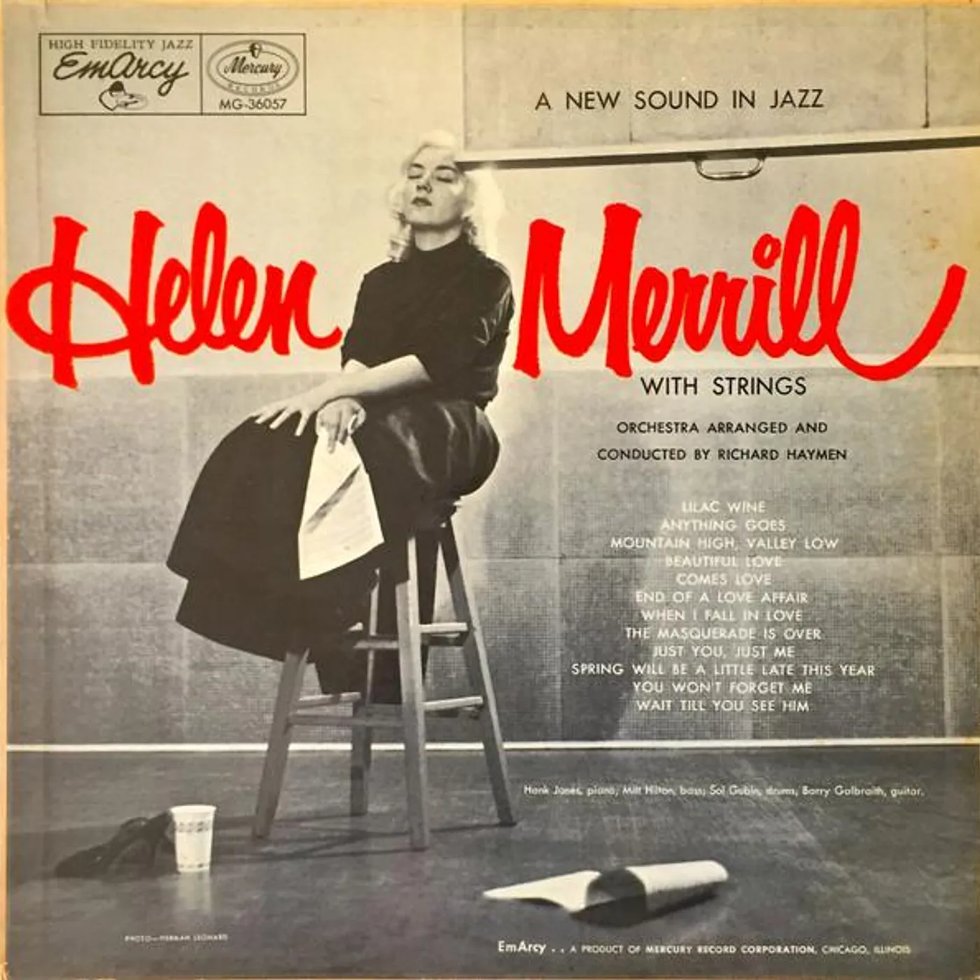 HELEN MERRILL WITH STRINGS CD