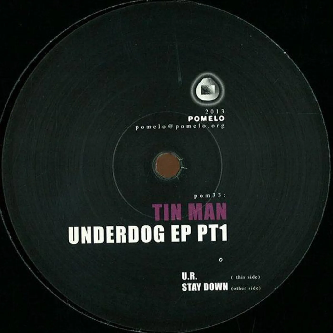 Tin Man UNDERDOG EP PT1 Vinyl Record - UK Release