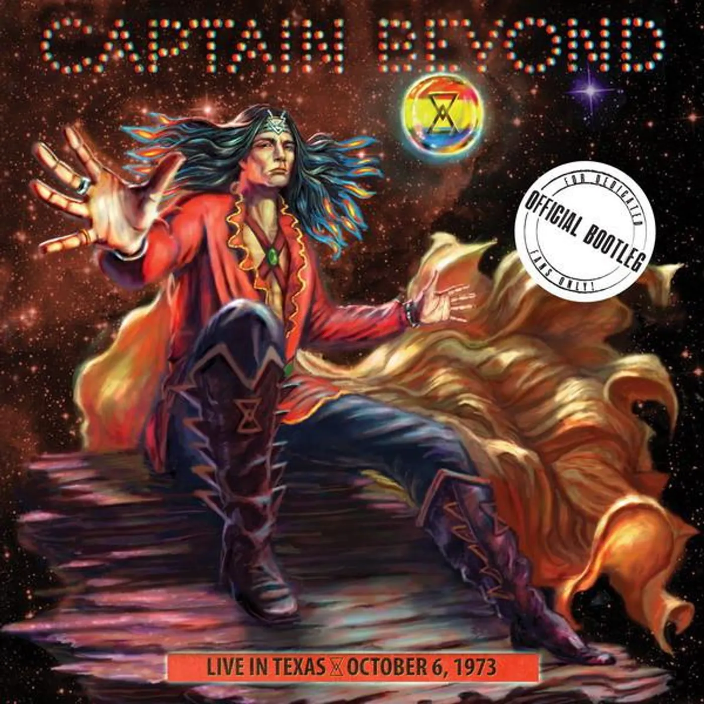 Captain Beyond LIVE IN TEXAS - OCTOBER 6, 1973 CD
