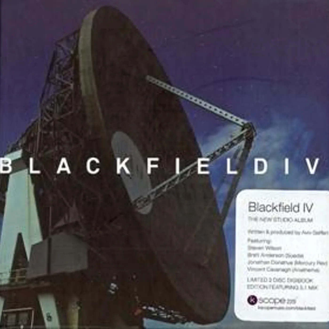 BLACKFIELD IV CD