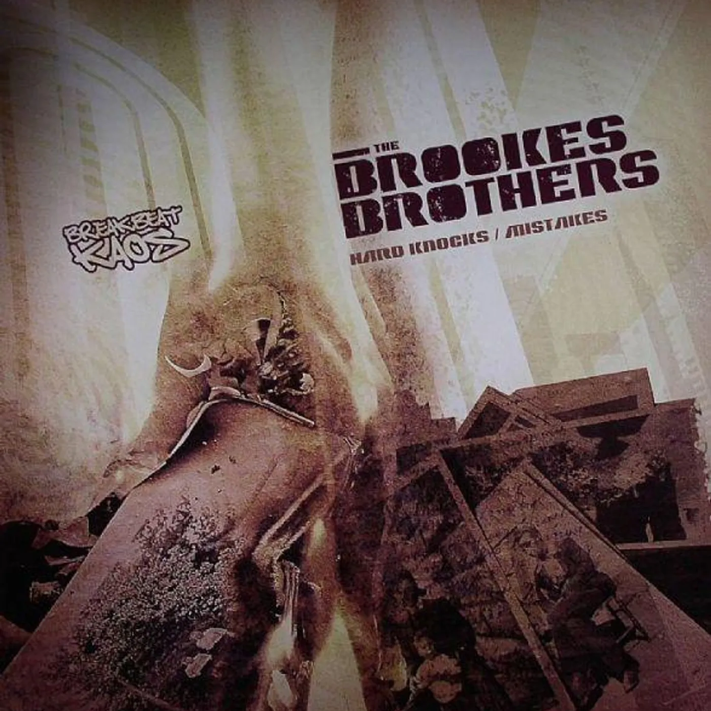Brookes Brothers HARD KNOCKS/MISTAKES Vinyl Record - UK Release