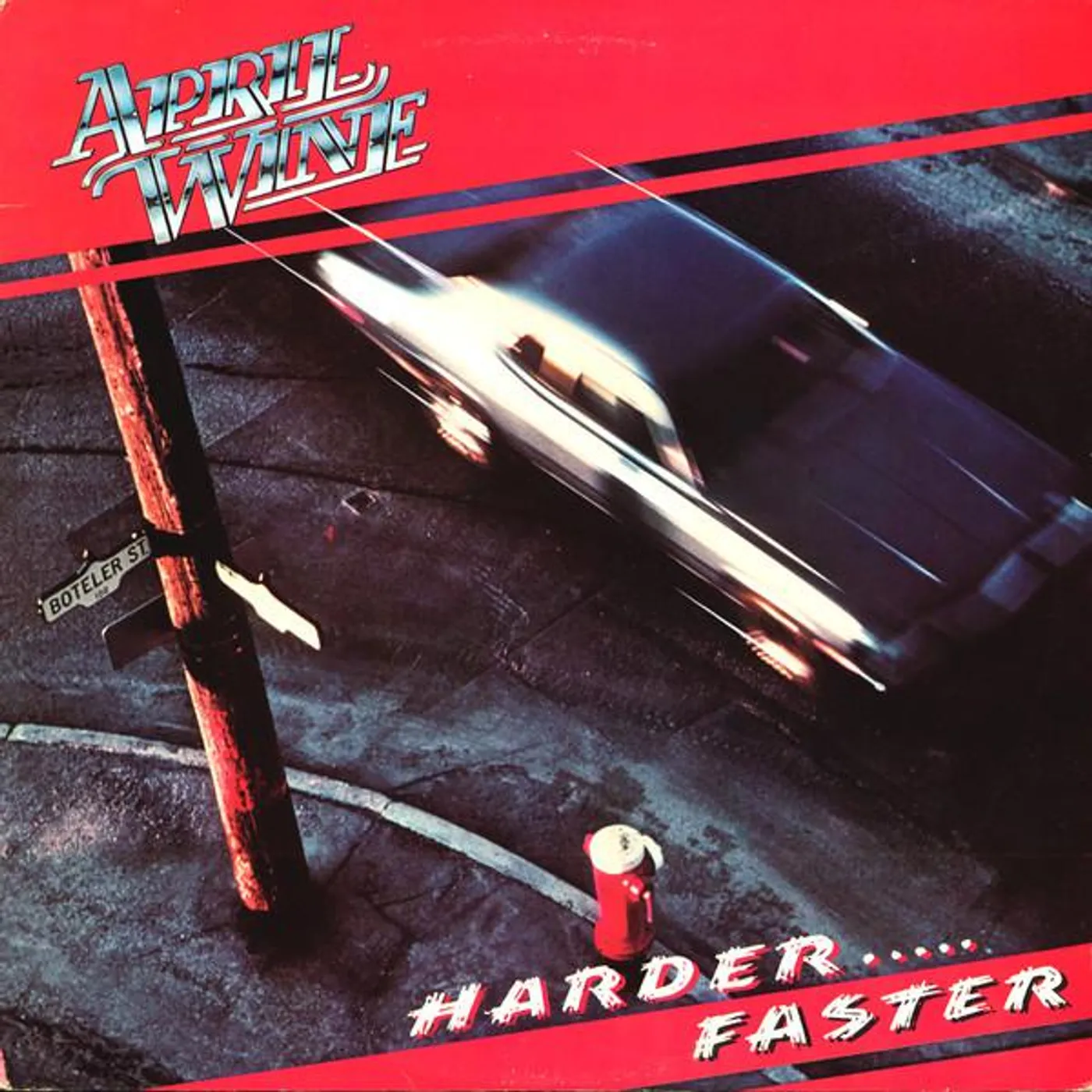 April Wine Harder Faster Vinyl Record