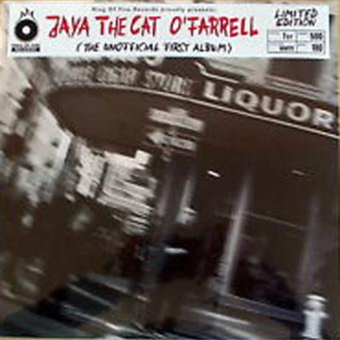 Jaya The Cat O'FARRELL CD