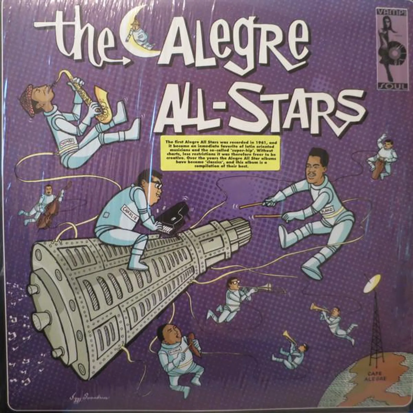 Alegre All Stars NOS VAMOS PA LA LUNA Vinyl Record