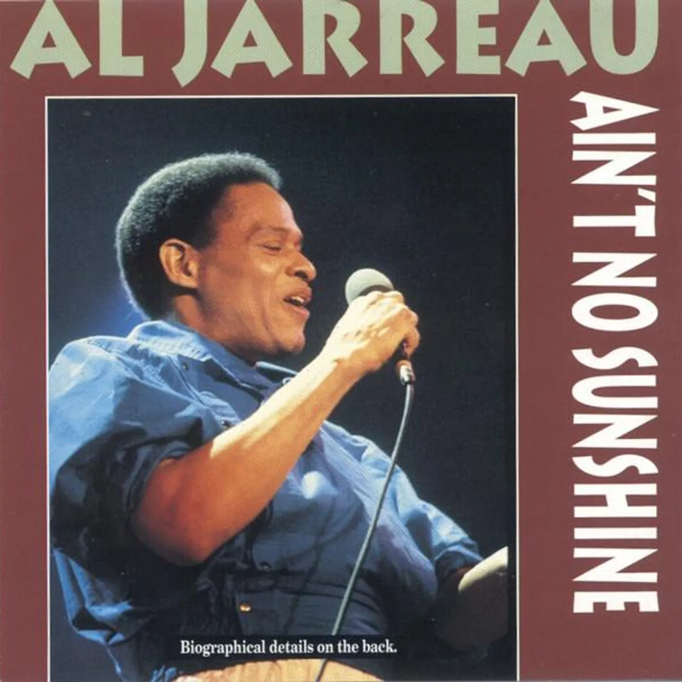 Al Jarreau AIN'T NO SUNSHINE CD