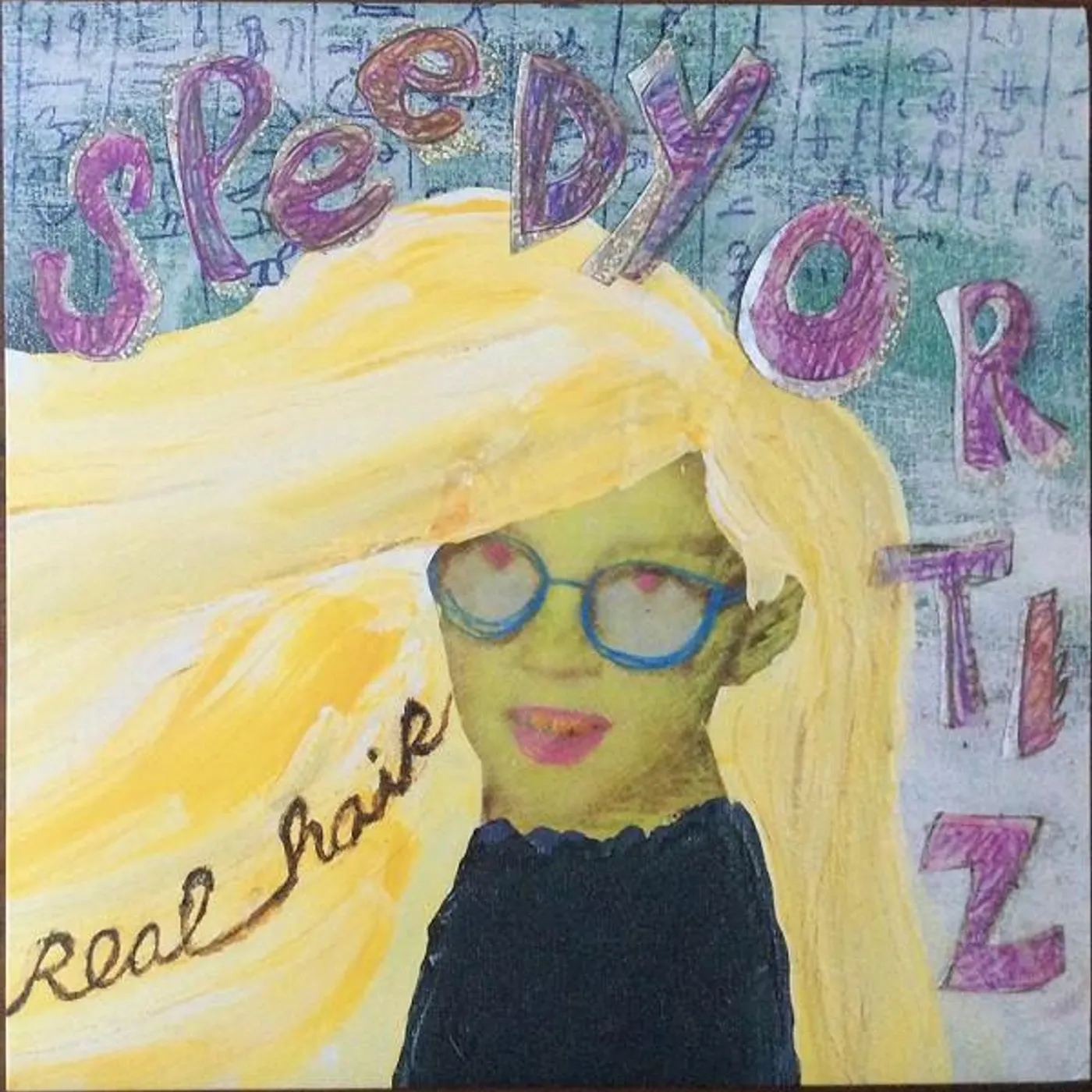 Speedy Ortiz REAL HAIR Vinyl Record - Colored Vinyl, Limited Edition, Digital Download Included