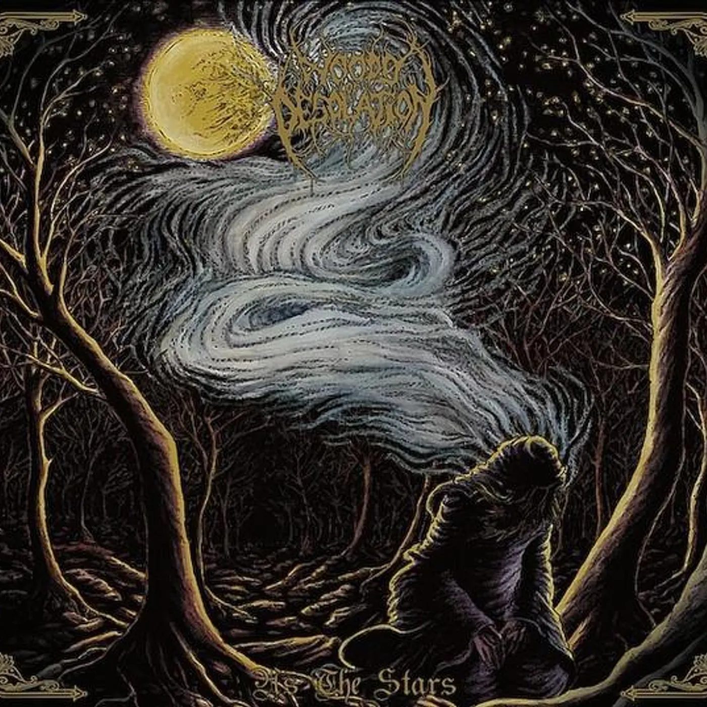 Woods of Desolation AS THE STARS Vinyl Record