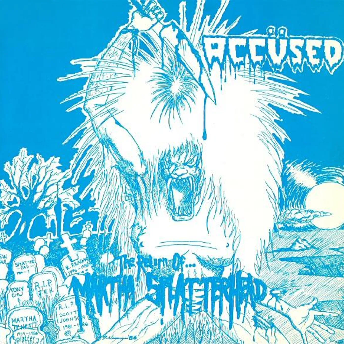 The Accused Return Of Martha Splatterhead Vinyl Record