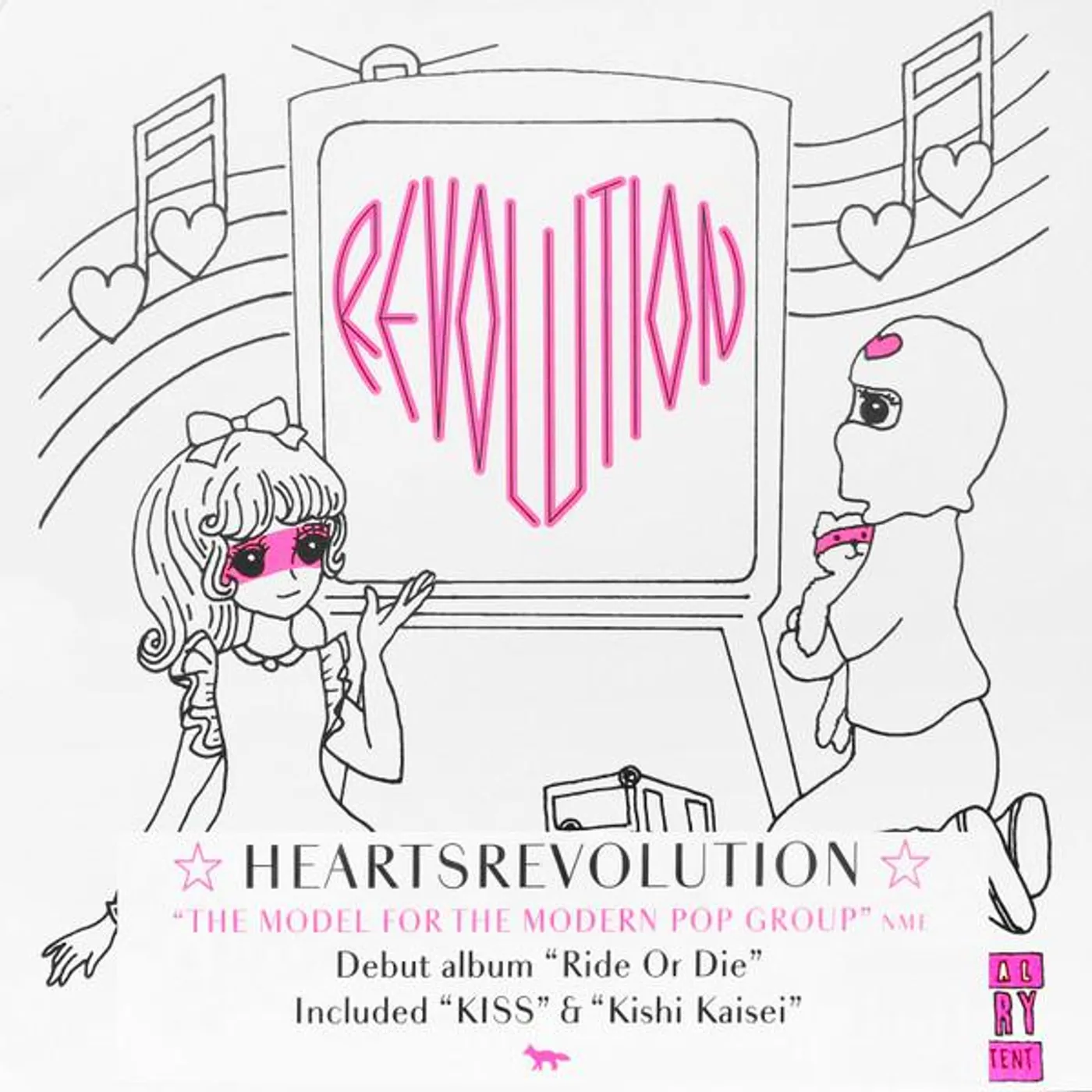 Heartsrevolution RIDE OR DIE CD