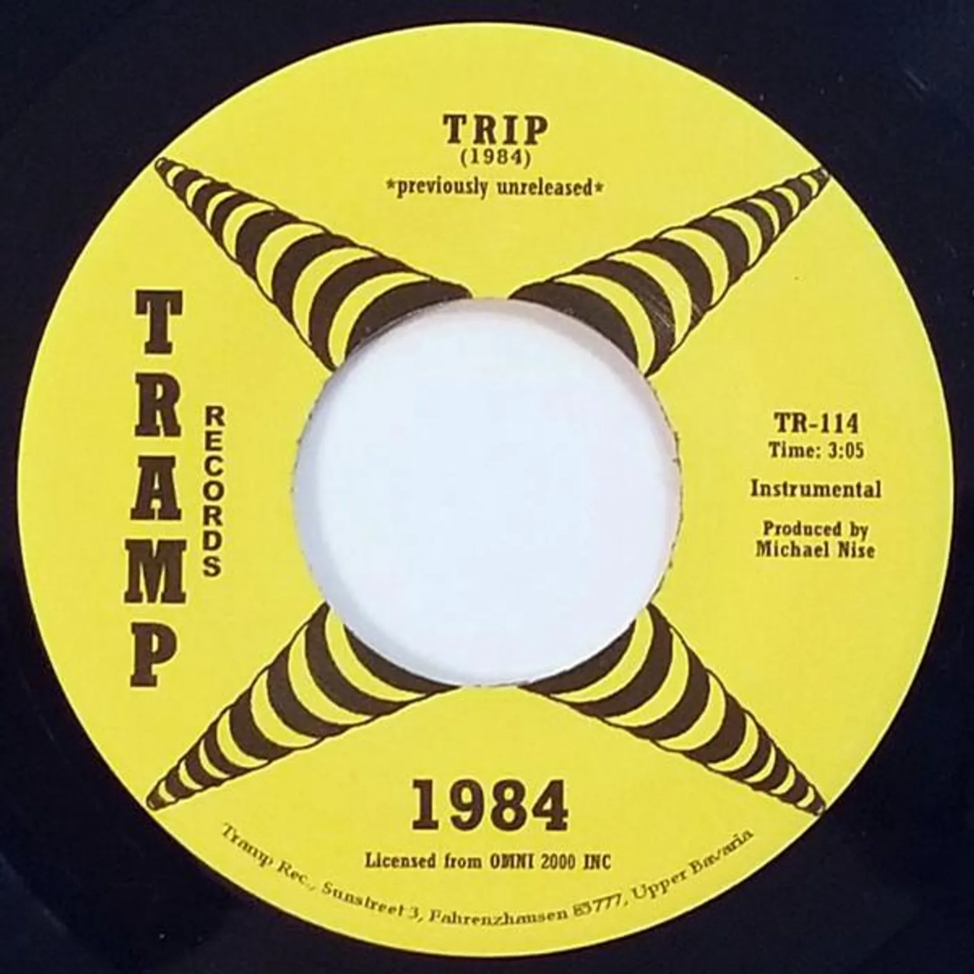 1984 TRIP / TRIPPIN Vinyl Record - UK Release