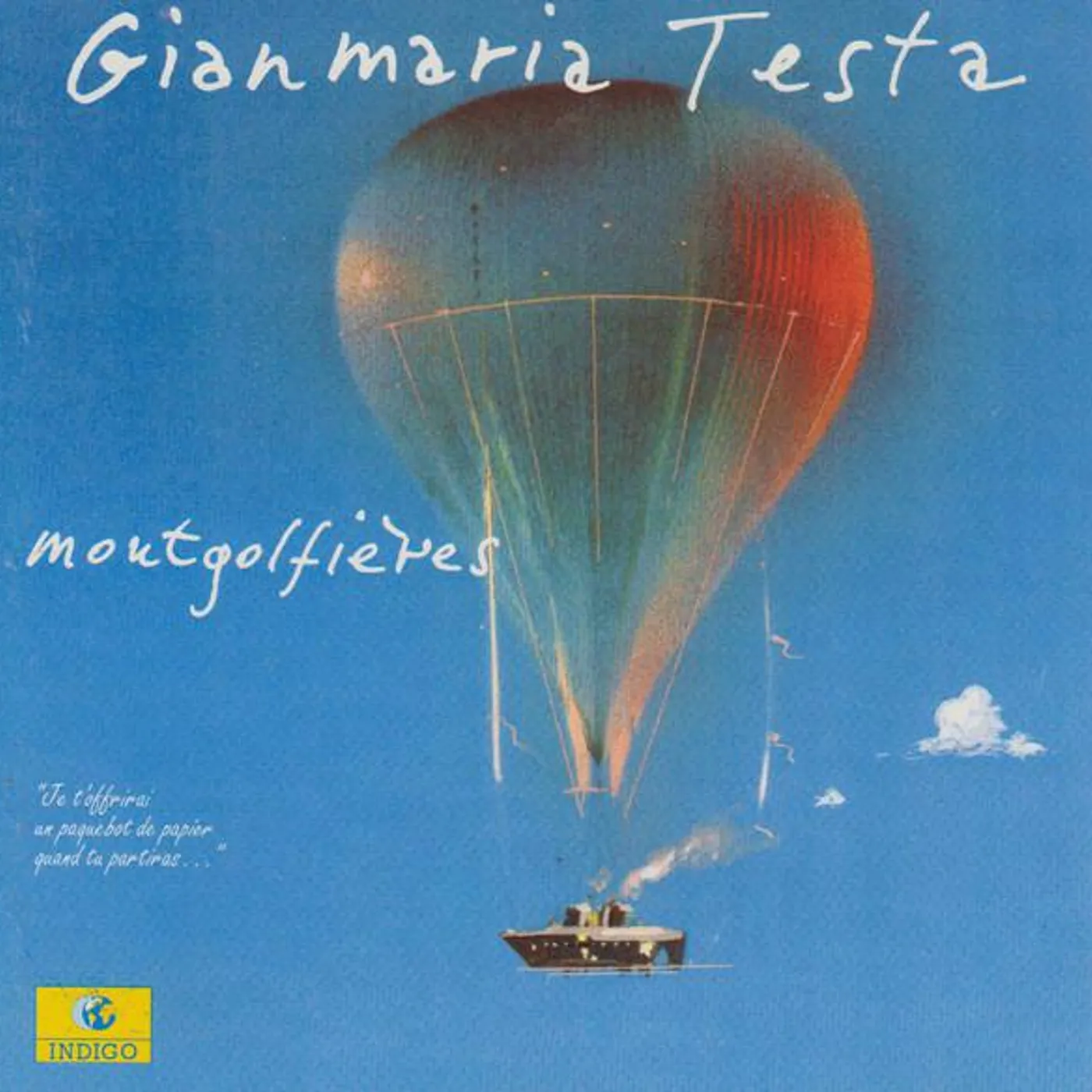 Gianmaria Testa MONTGOLFIERES (NEW EDITION) CD