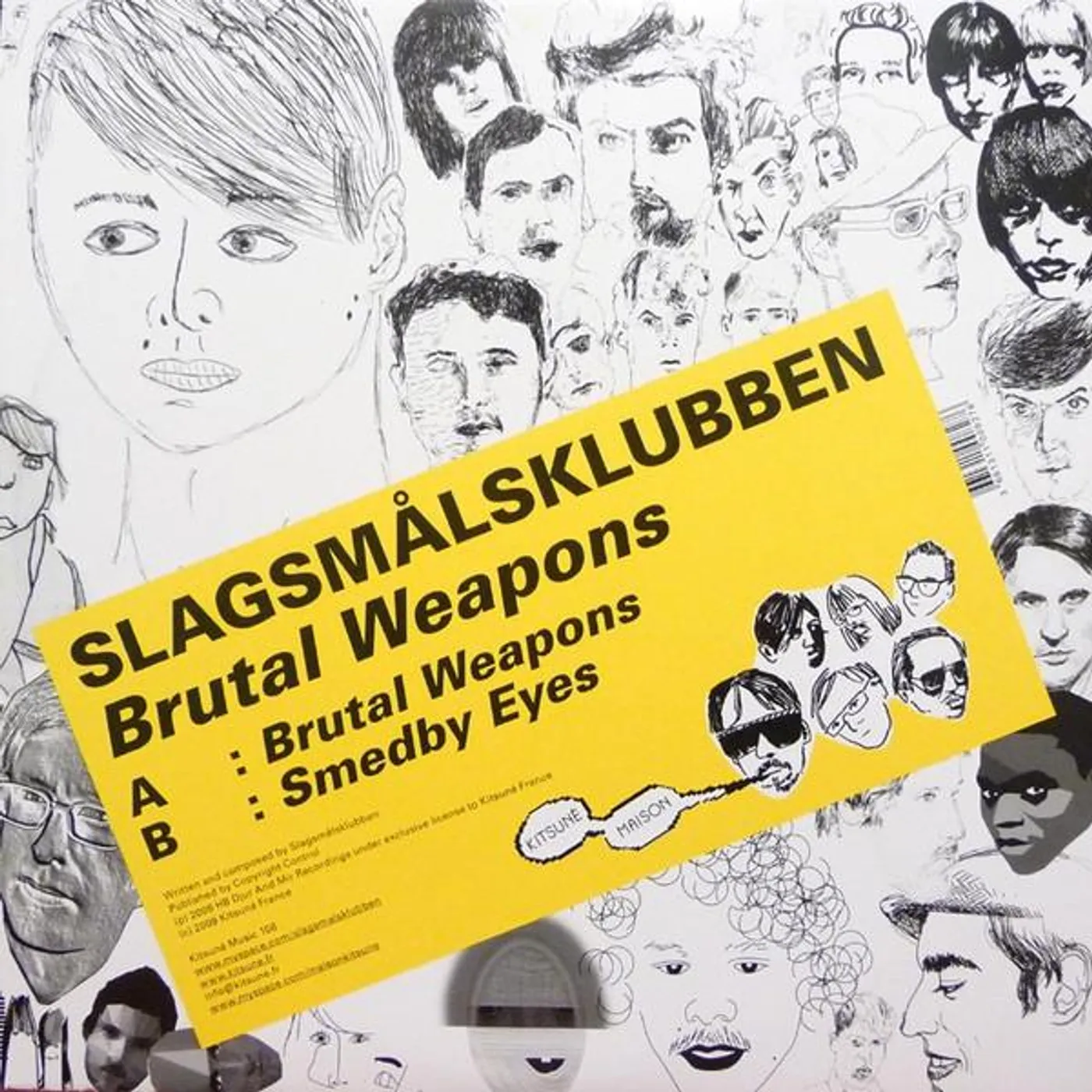 Slagsmålsklubben Brutal Weapons Vinyl Record