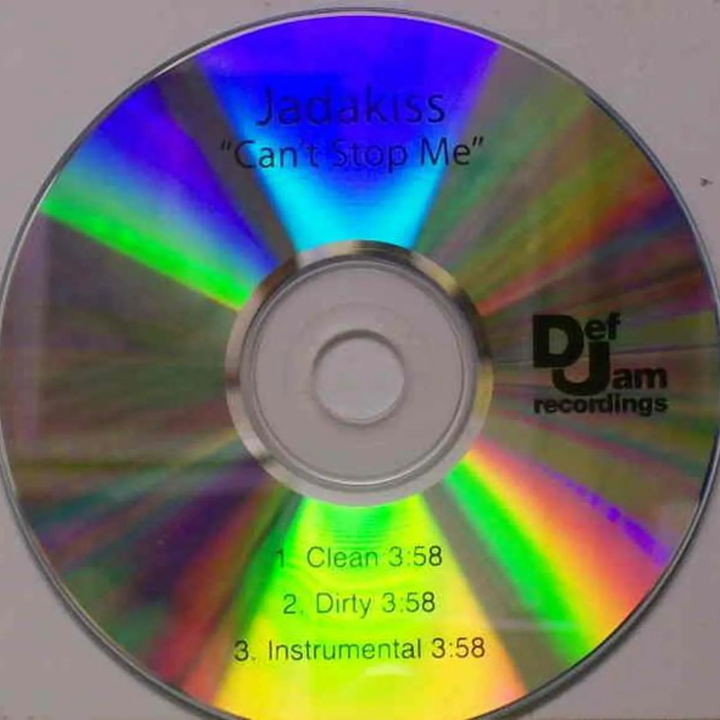 Jadakiss CAN'T STOP ME (X3) Vinyl Record