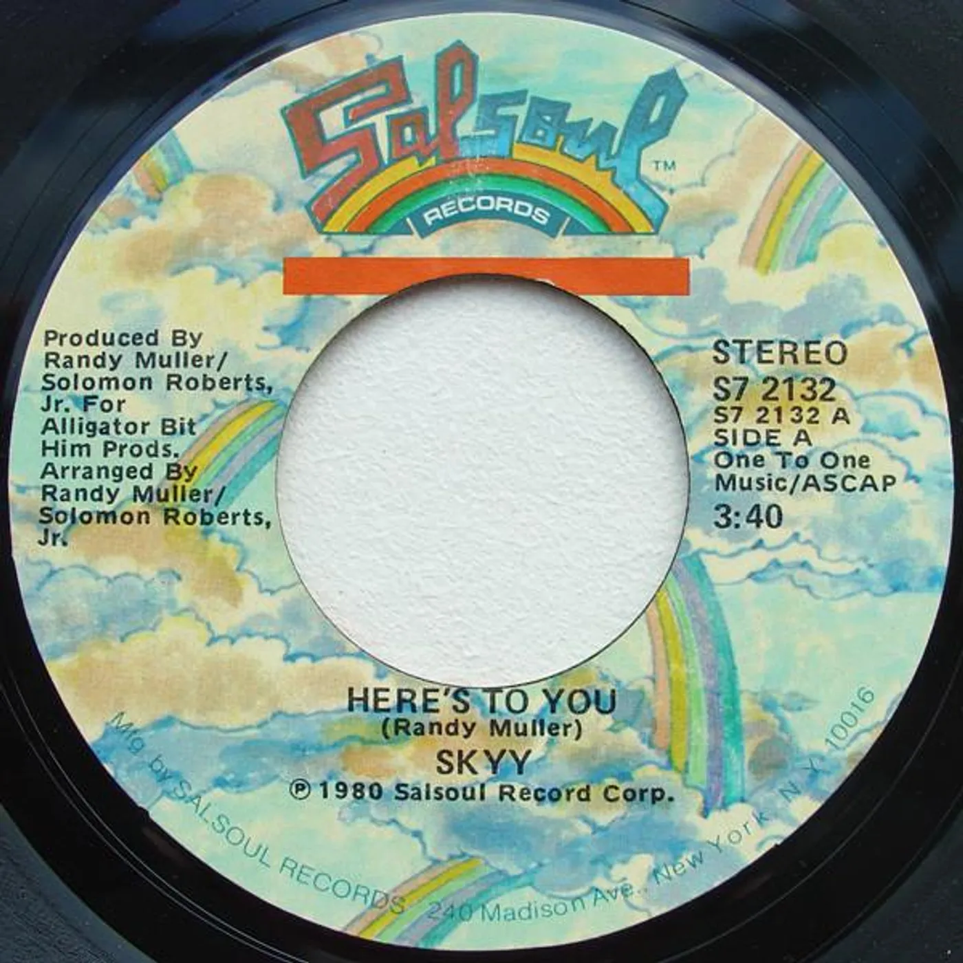 Skyy Here's To You Vinyl Record