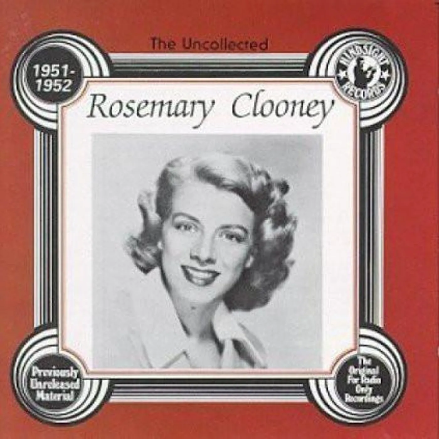 Rosemary Clooney ORIGINAL STUDIO RADIO TRANSCRIPTIONS CD