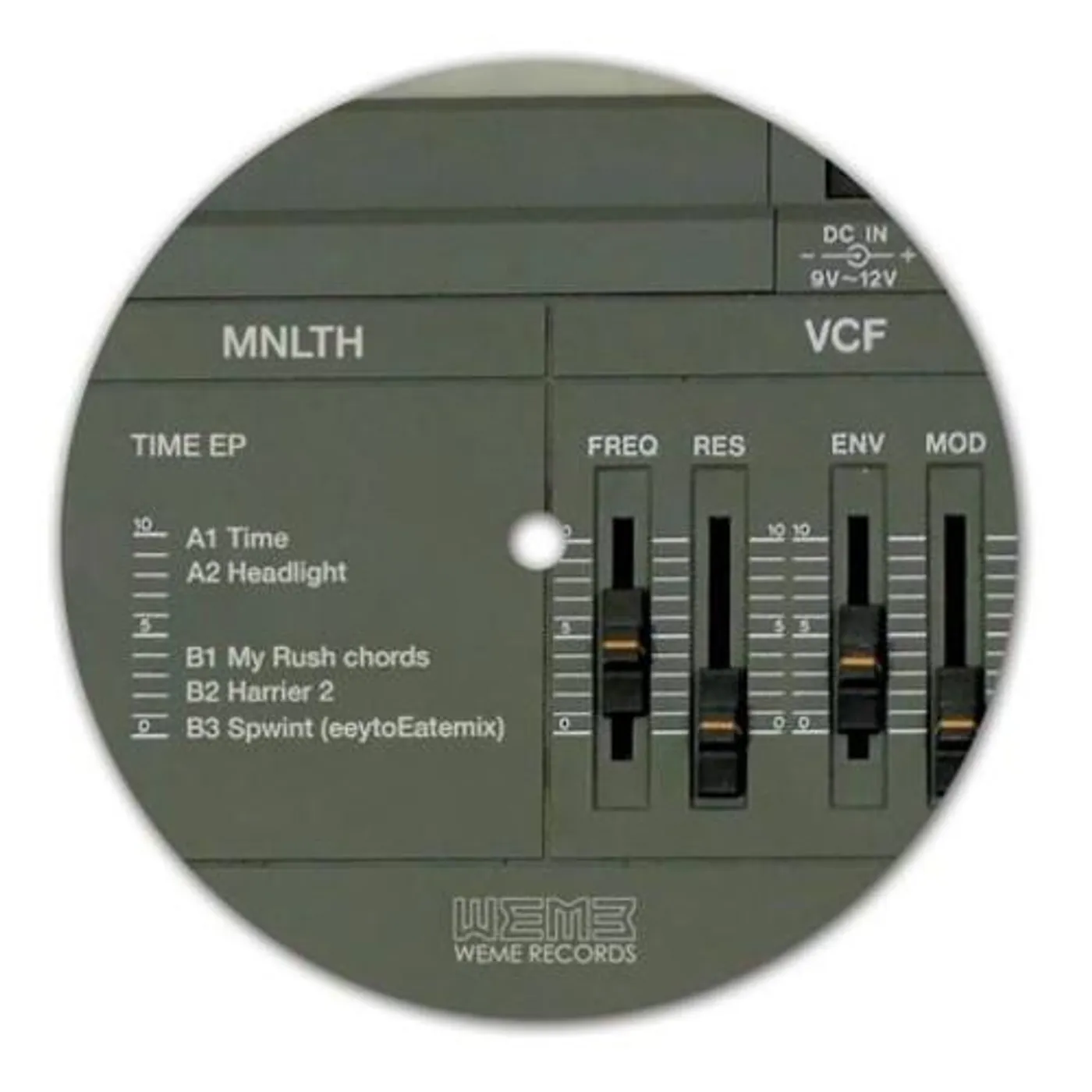 MNLTH TIME EP Vinyl Record - UK Release