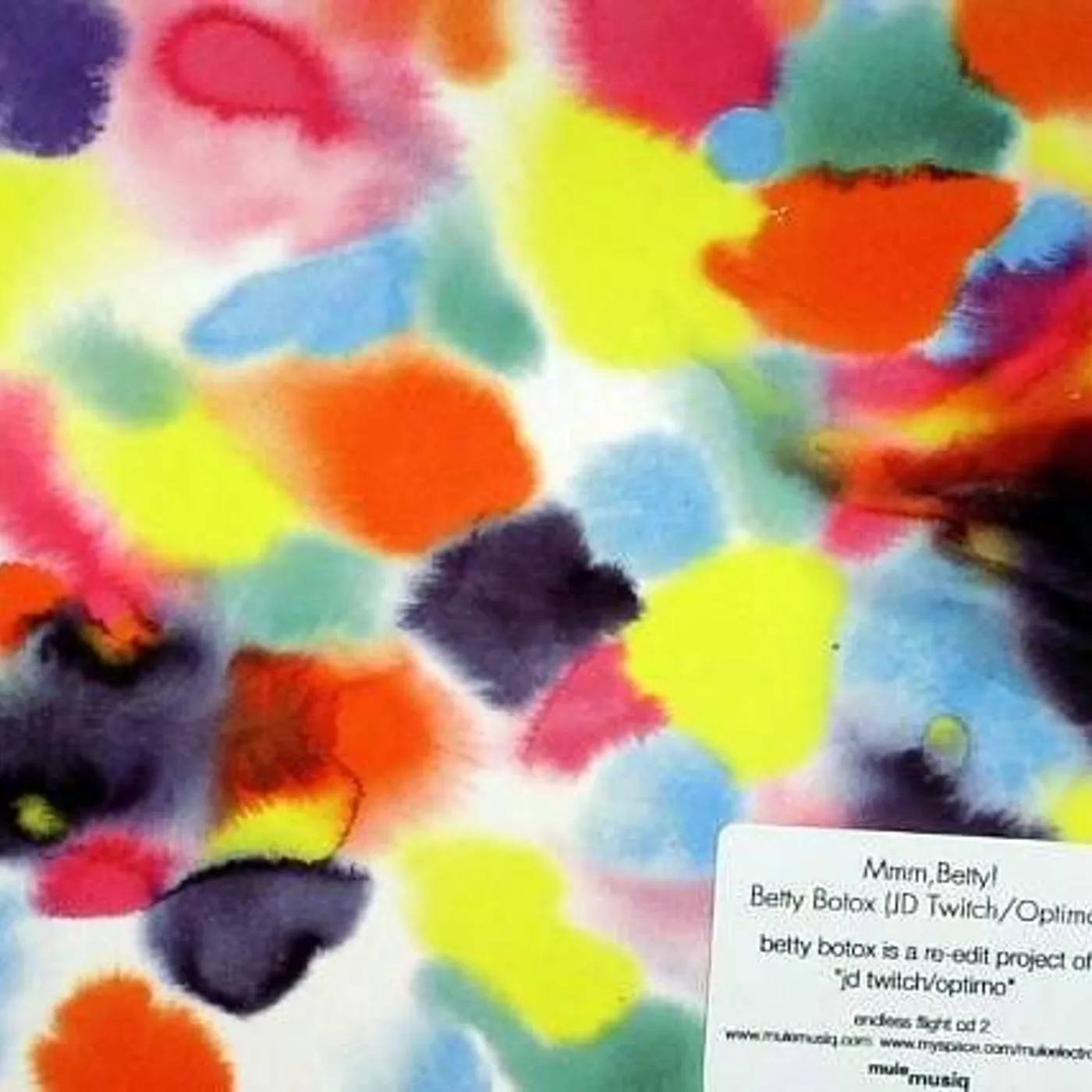 Botox Betty MMM BETTY 2 (EP) Vinyl Record