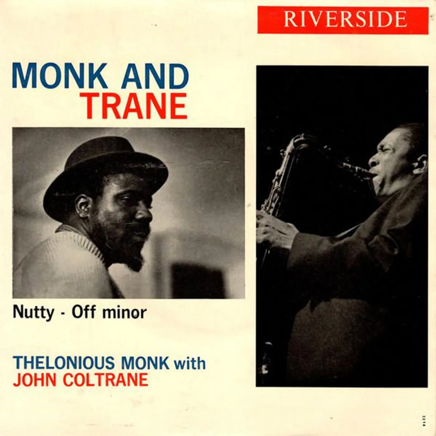 Thelonious Monk & John Coltrane Thelonious Monk With John Coltrane Vinyl Record