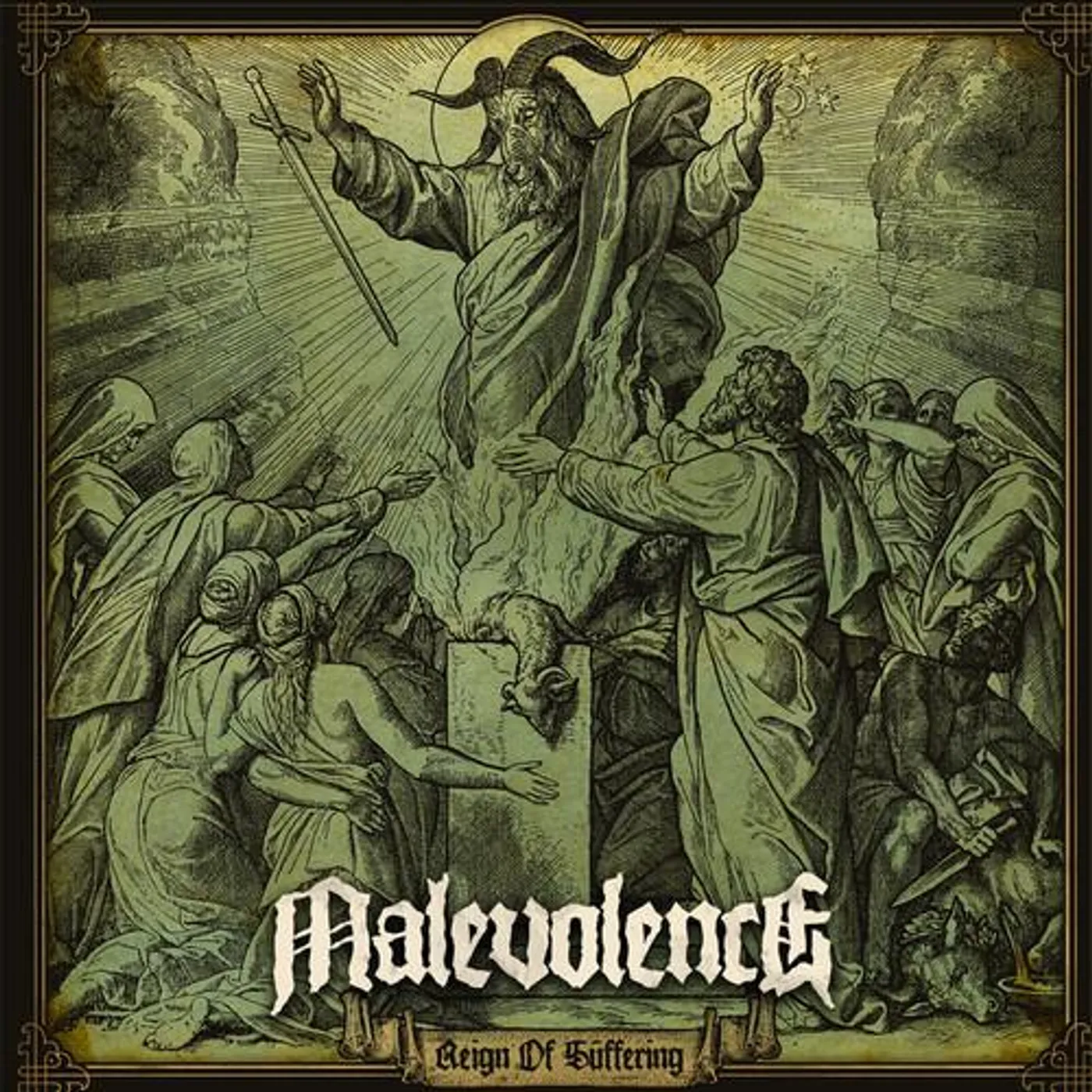 Malevolence REIGN OF SUFFERING Vinyl Record - UK Release