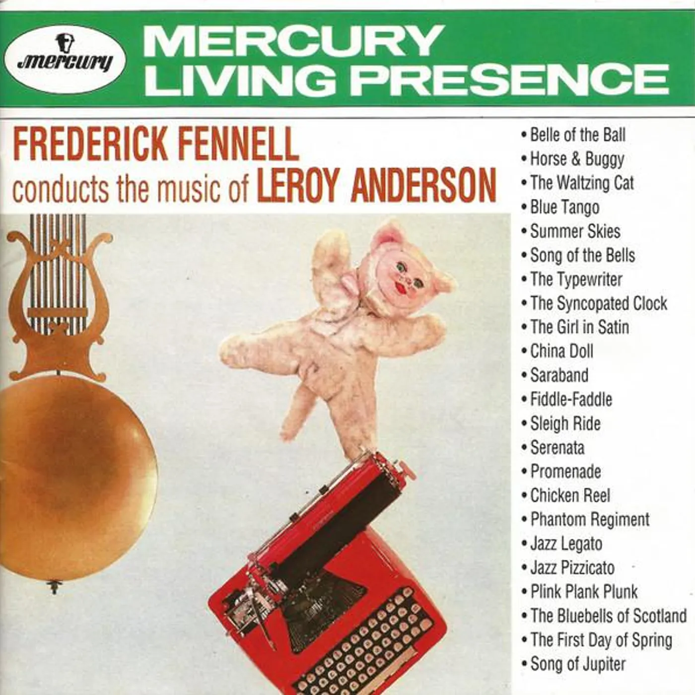FREDERICK FENNELL CONDUCTS MUSIC OF LEROY ANDERSON CD