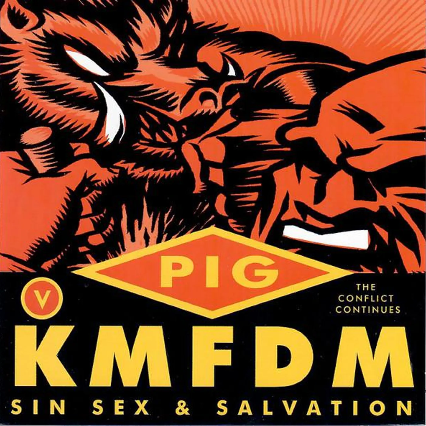 PIG & KMFDM SIN SEX & SALVATION (DELUXE) CD