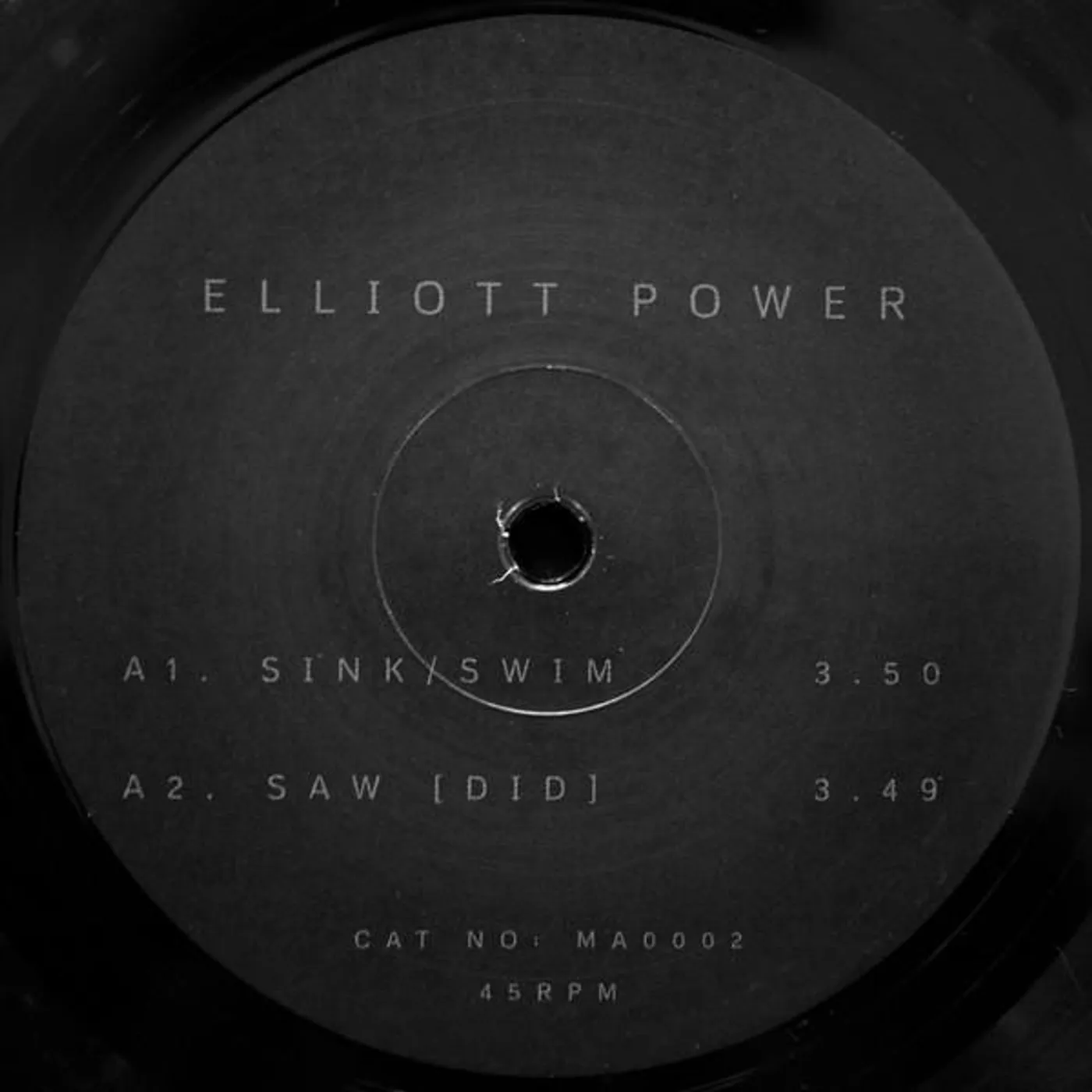 Elliott Power Sink / Swim Vinyl Record