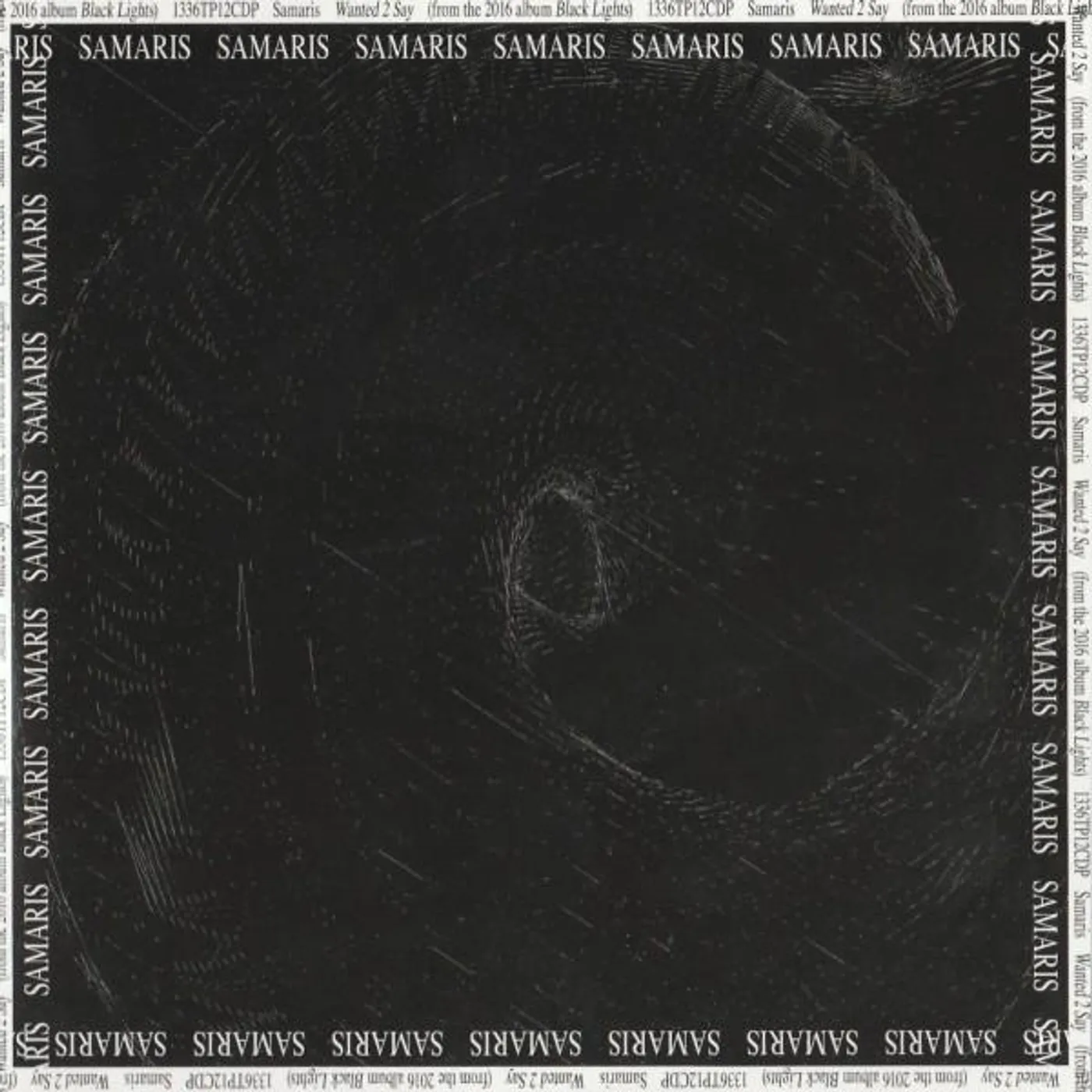 Samaris WANTED 2 SAY Vinyl Record - UK Release