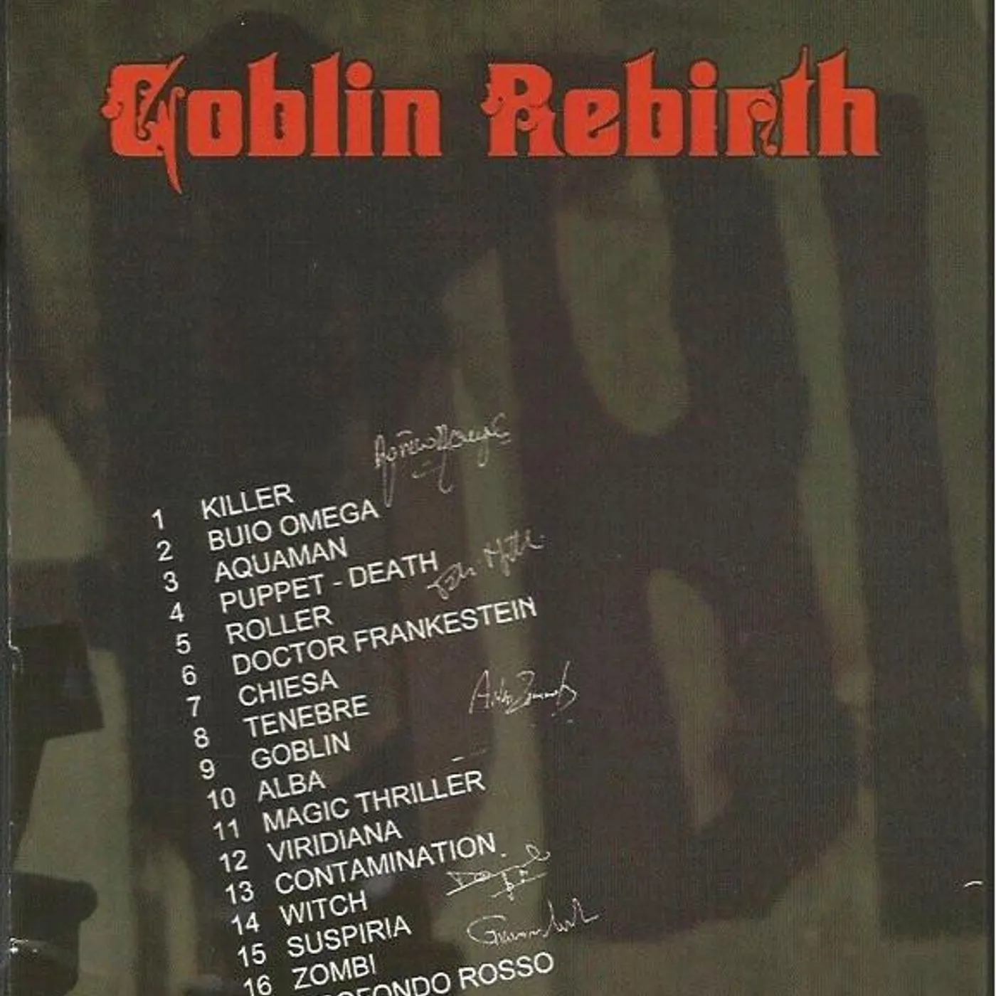 Goblin Rebirth ALIVE BOX CD