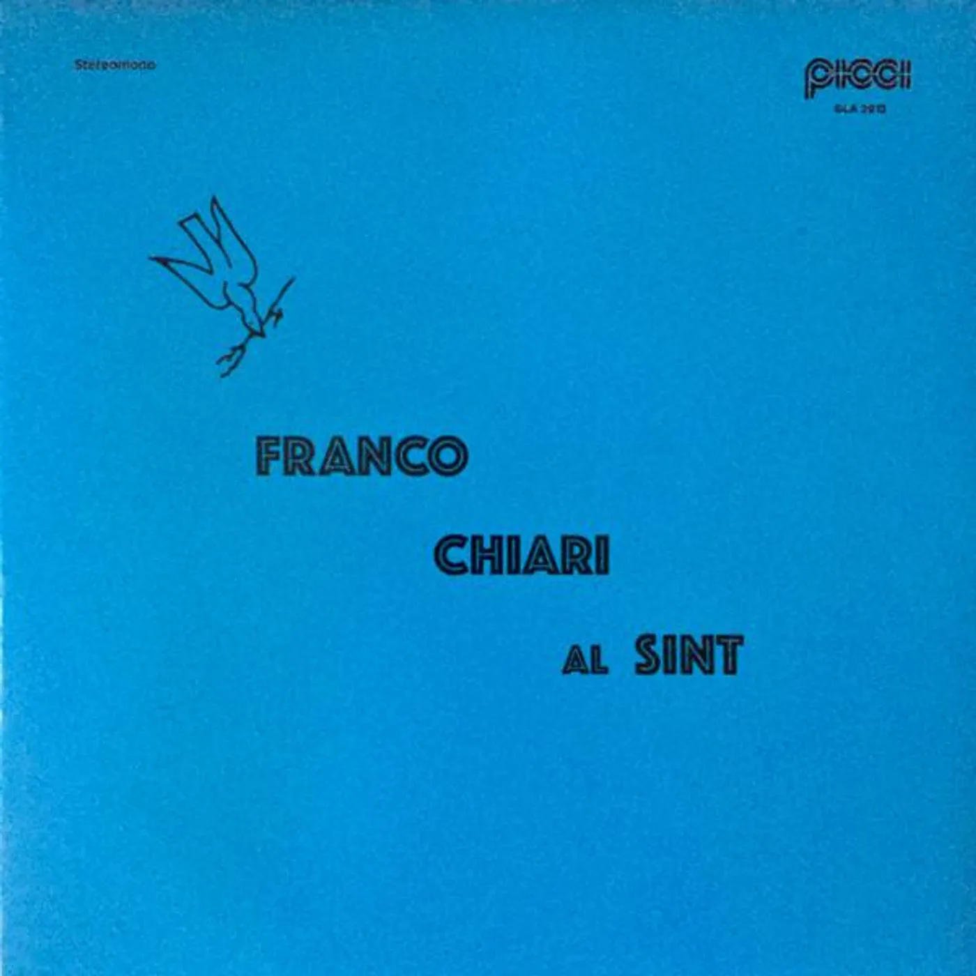 Franco Chiari AL SINT Vinyl Record - Italy Release