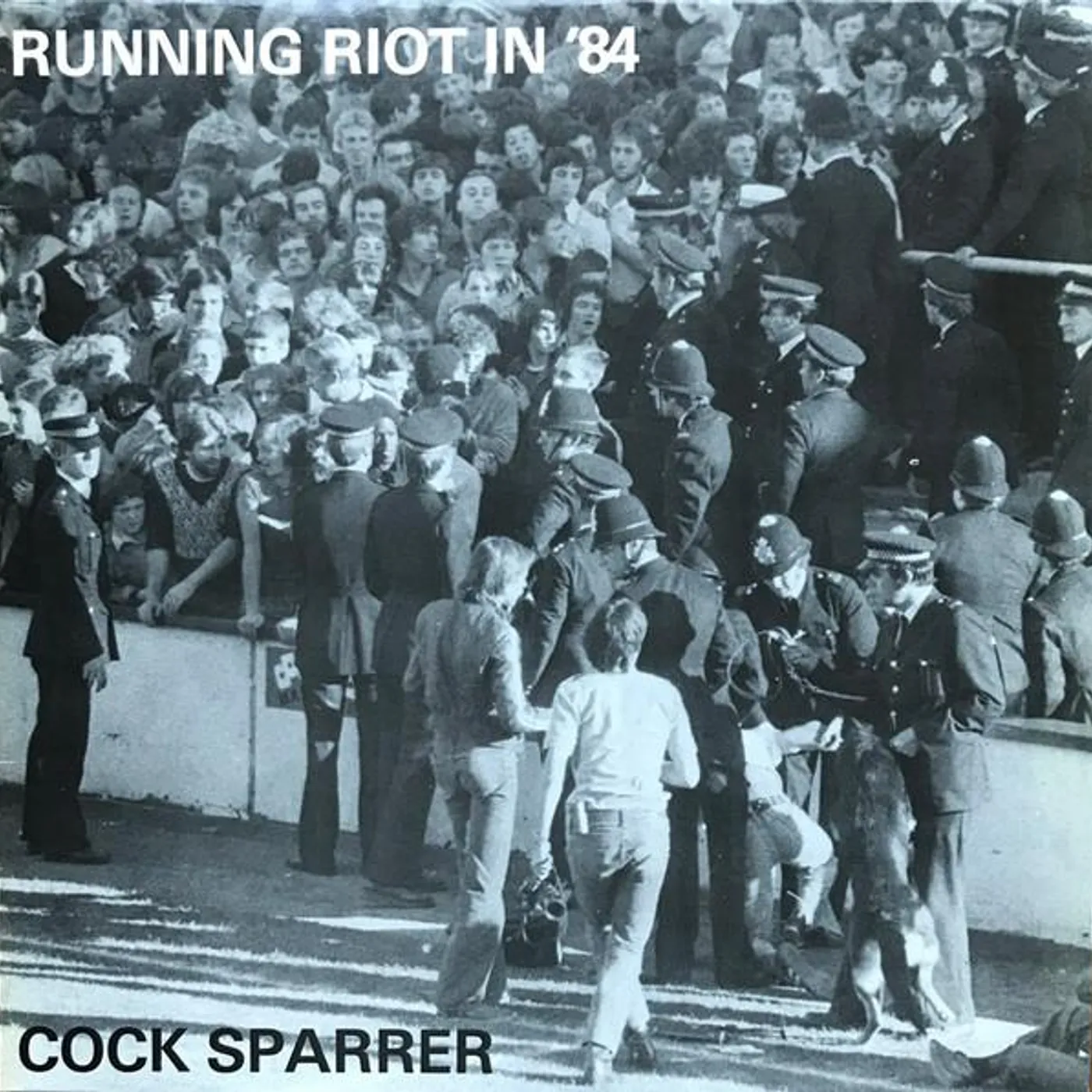 Cock Sparrer RUNNING RIOT IN 84 Vinyl Record