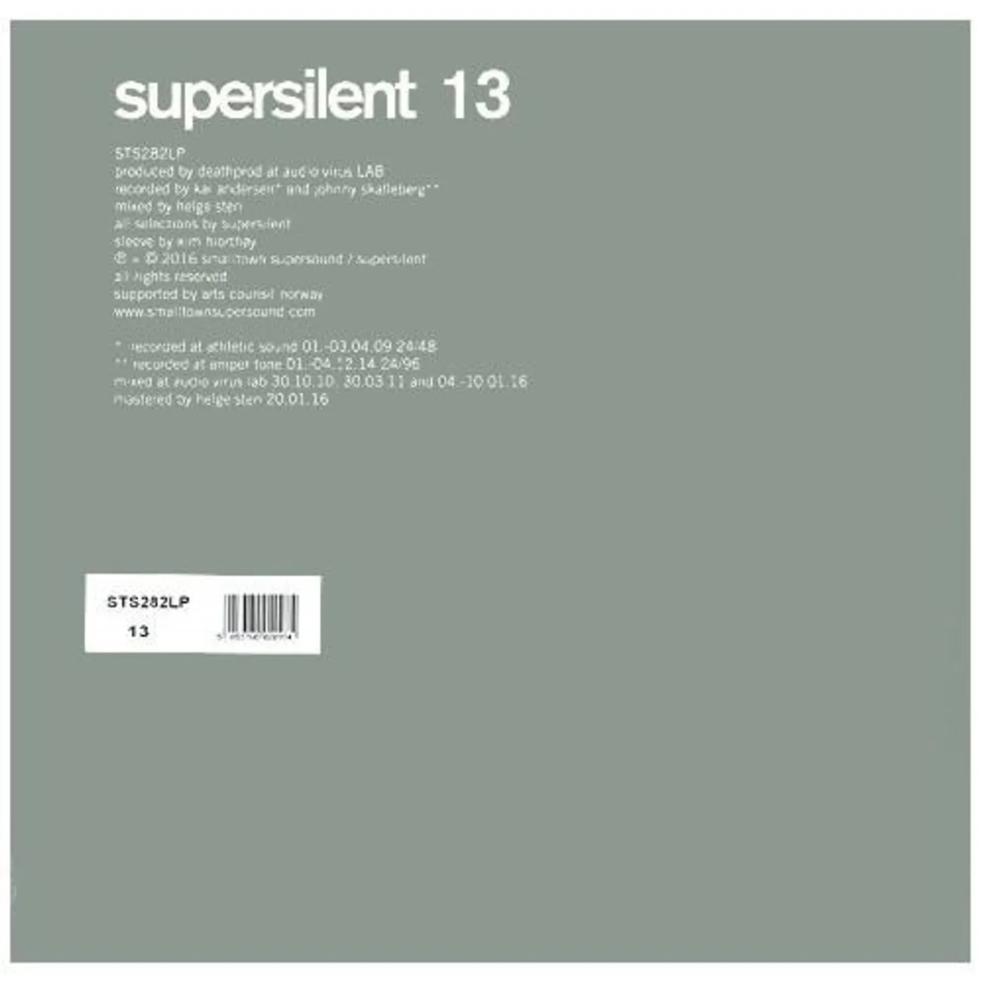 Supersilent 13 Vinyl Record